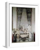 Tomb of Marshal Maurice de Saxe 1756-77-Jean-baptiste Pigalle-Framed Giclee Print