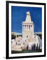 Tomb of Mausolus at Halicarnassus, 1933-1934-AJ Stevenson-Framed Giclee Print