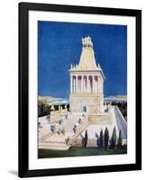 Tomb of Mausolus at Halicarnassus, 1933-1934-AJ Stevenson-Framed Giclee Print