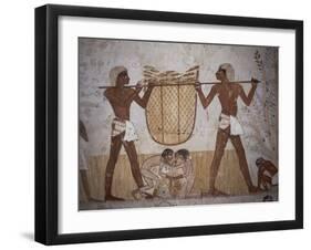 Tomb of Menna, Valley of the Nobles, Thebes, Egypt, North Africa, Africa-Richard Ashworth-Framed Photographic Print