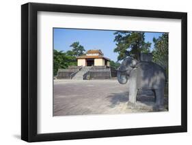 Tomb of Minh Mang, Hue, Thua Thien-Hue, Vietnam, Indochina, Southeast Asia, Asia-Ian Trower-Framed Photographic Print