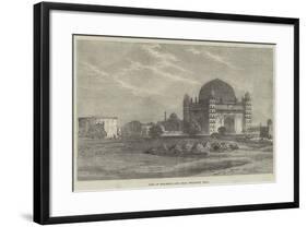 Tomb of Mohammed Adil Chah, Beejapoor, India-null-Framed Giclee Print