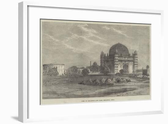 Tomb of Mohammed Adil Chah, Beejapoor, India-null-Framed Giclee Print