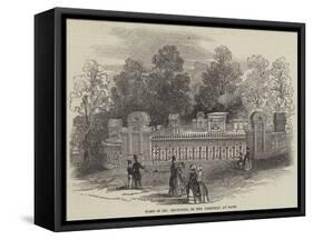 Tomb of Mr Beckford, in the Cemetery at Bath-null-Framed Stretched Canvas