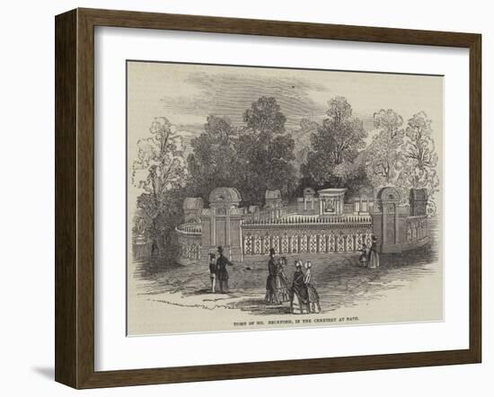 Tomb of Mr Beckford, in the Cemetery at Bath-null-Framed Giclee Print