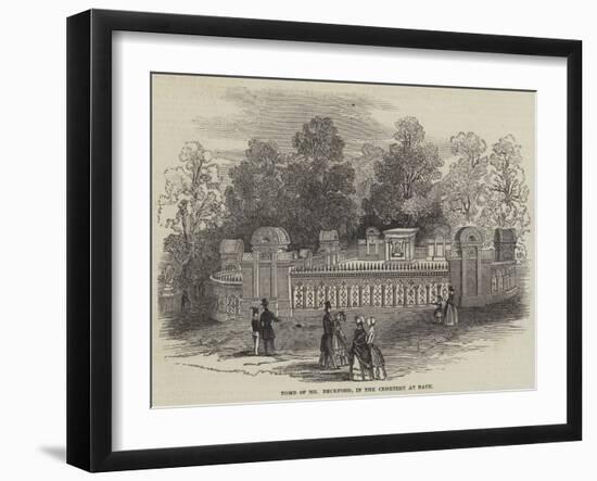 Tomb of Mr Beckford, in the Cemetery at Bath-null-Framed Giclee Print