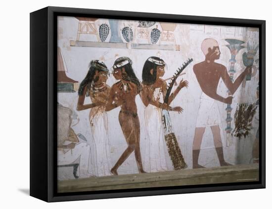 Tomb of Nakht, Valley of Nobles, Thebes, UNESCO World Heritage Site, Egypt, North Africa, Africa-Richard Ashworth-Framed Stretched Canvas