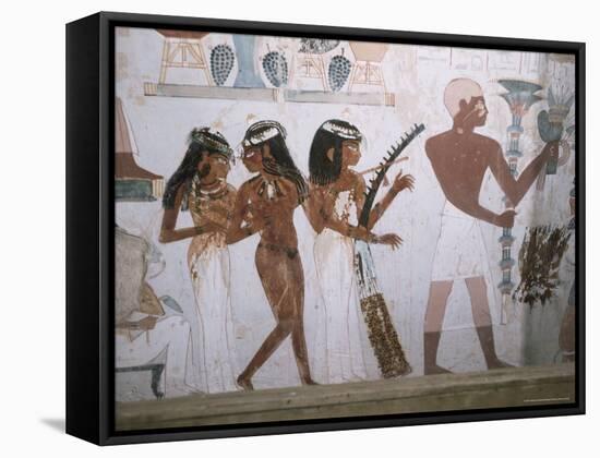 Tomb of Nakht, Valley of Nobles, Thebes, UNESCO World Heritage Site, Egypt, North Africa, Africa-Richard Ashworth-Framed Stretched Canvas