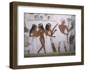 Tomb of Nakht, Valley of Nobles, Thebes, UNESCO World Heritage Site, Egypt, North Africa, Africa-Richard Ashworth-Framed Photographic Print