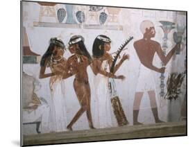 Tomb of Nakht, Valley of Nobles, Thebes, UNESCO World Heritage Site, Egypt, North Africa, Africa-Richard Ashworth-Mounted Photographic Print