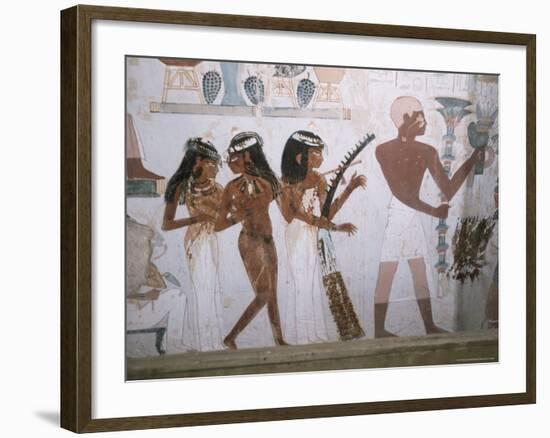 Tomb of Nakht, Valley of Nobles, Thebes, UNESCO World Heritage Site, Egypt, North Africa, Africa-Richard Ashworth-Framed Photographic Print