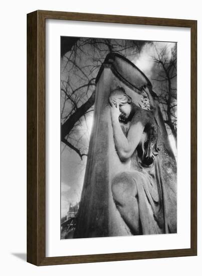 Tomb of Ninon Michaelis, Kensal Green Cemetery, London, England-Simon Marsden-Framed Giclee Print