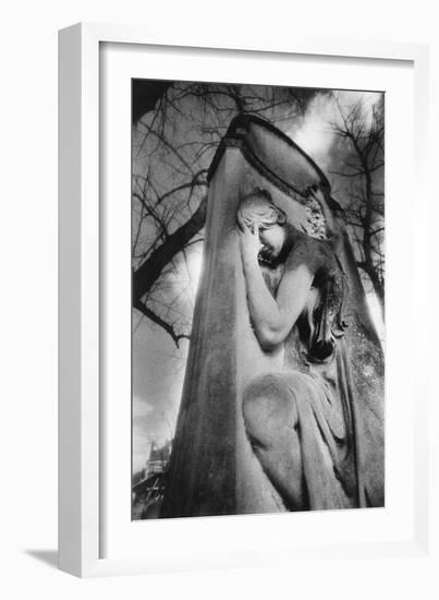 Tomb of Ninon Michaelis, Kensal Green Cemetery, London, England-Simon Marsden-Framed Giclee Print