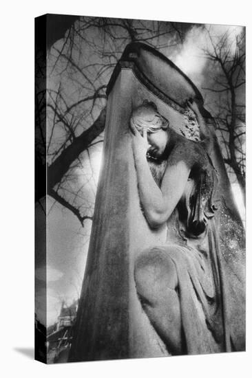 Tomb of Ninon Michaelis, Kensal Green Cemetery, London, England-Simon Marsden-Stretched Canvas