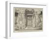 Tomb of Nofre Ma, an Egyptian of the Third Dynasty, at Meidoum-null-Framed Giclee Print