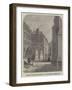 Tomb of Oliver Goldsmith, in the Temple Churchyard-null-Framed Giclee Print