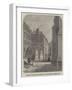 Tomb of Oliver Goldsmith, in the Temple Churchyard-null-Framed Giclee Print