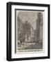 Tomb of Oliver Goldsmith, in the Temple Churchyard-null-Framed Giclee Print