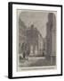 Tomb of Oliver Goldsmith, in the Temple Churchyard-null-Framed Giclee Print