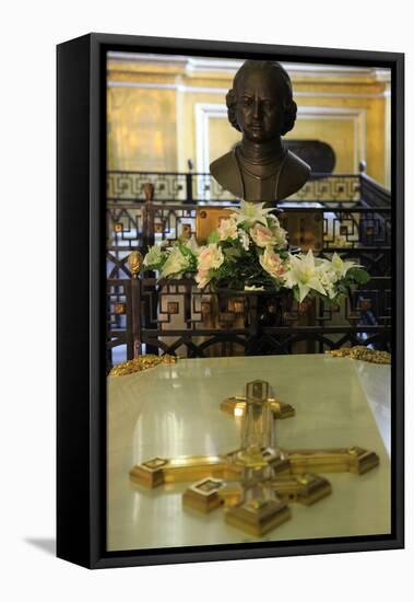 Tomb of Peter the Great, Peter and Paul Cathedral, St Petersburg, Russia, 2011-Sheldon Marshall-Framed Stretched Canvas