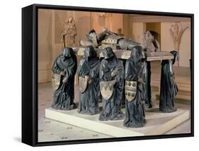 Tomb of Philippe Pot-Antoine Le Moiturier-Framed Stretched Canvas