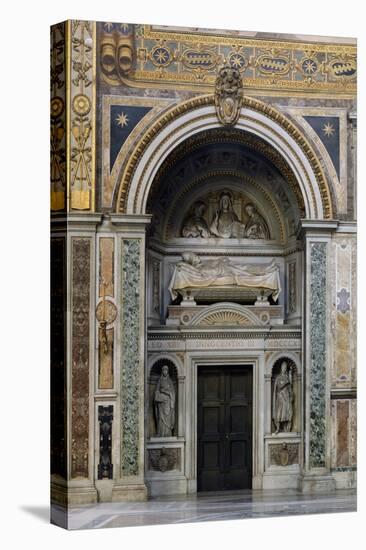 Tomb of Pope Innocent III, St John Lateran's Archbasilica, Rome, Italy, 13th Century-null-Stretched Canvas