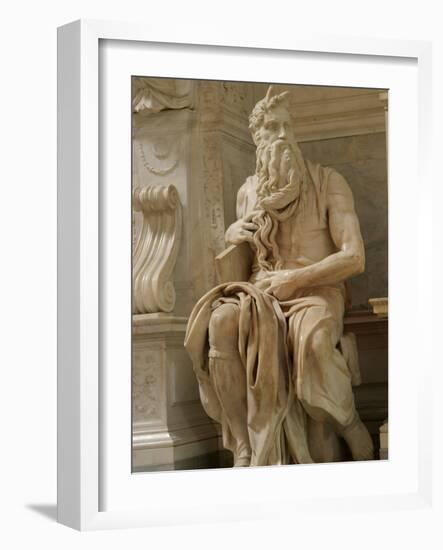 Tomb of Pope Julius Ii. Church of Saint Pietro in Vincoli, Rome, Italy-Prisma Archivo-Framed Photographic Print