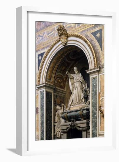 Tomb of Pope Leo XIII-Giulio Tadolini-Framed Giclee Print