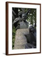 Tomb of Pyotr Ilyich Tchaikovsky-null-Framed Giclee Print