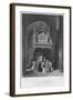 'Tomb of Queen Elizabeth: Henry VII's Chapel, Westminster Abbey', c1841-William Radclyffe-Framed Giclee Print