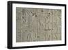 Tomb of Ramses II, Relief of Hieroglyphics Illustrating Litany of Ra from 19th Dynasty-null-Framed Giclee Print