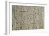 Tomb of Ramses II, Relief of Hieroglyphics Illustrating Litany of Ra from 19th Dynasty-null-Framed Giclee Print