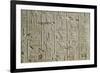 Tomb of Ramses II, Relief of Hieroglyphics Illustrating Litany of Ra from 19th Dynasty-null-Framed Giclee Print