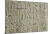 Tomb of Ramses II, Relief of Hieroglyphics Illustrating Litany of Ra from 19th Dynasty-null-Mounted Giclee Print