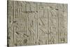 Tomb of Ramses II, Relief of Hieroglyphics Illustrating Litany of Ra from 19th Dynasty-null-Stretched Canvas