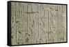 Tomb of Ramses II, Relief of Hieroglyphics Illustrating Litany of Ra from 19th Dynasty-null-Framed Stretched Canvas