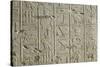 Tomb of Ramses II, Relief of Hieroglyphics Illustrating Litany of Ra from 19th Dynasty-null-Stretched Canvas