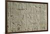 Tomb of Ramses II, Relief of Hieroglyphics Illustrating Litany of Ra from 19th Dynasty-null-Framed Giclee Print