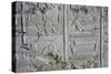 Tomb of Ramses II, Relief of Hieroglyphics Illustrating Litany of Ra from 19th Dynasty-null-Stretched Canvas