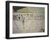 Tomb of Ramses IX, Mural Paintings Representing Book of Caverns in Funerary Room-null-Framed Giclee Print