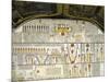 Tomb of Ramses VI, Mural Paintings of Ra in Solar Bark-null-Mounted Giclee Print