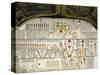 Tomb of Ramses VI, Mural Paintings of Ra in Solar Bark-null-Stretched Canvas