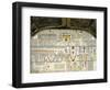 Tomb of Ramses VI, Mural Paintings of Ra in Solar Bark-null-Framed Giclee Print