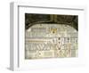 Tomb of Ramses VI, Mural Paintings of Ra in Solar Bark-null-Framed Giclee Print