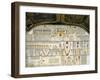 Tomb of Ramses VI, Mural Paintings of Ra in Solar Bark-null-Framed Giclee Print