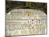 Tomb of Ramses VI, Mural Paintings of Ra in Solar Bark-null-Mounted Giclee Print