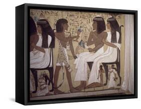 Tomb of Sennedjem, Deir El Medina, Thebes, Unesco World Heritage Site, Egypt, North Africa, Africa-Richard Ashworth-Framed Stretched Canvas