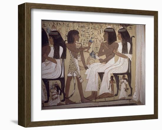 Tomb of Sennedjem, Deir El Medina, Thebes, Unesco World Heritage Site, Egypt, North Africa, Africa-Richard Ashworth-Framed Photographic Print