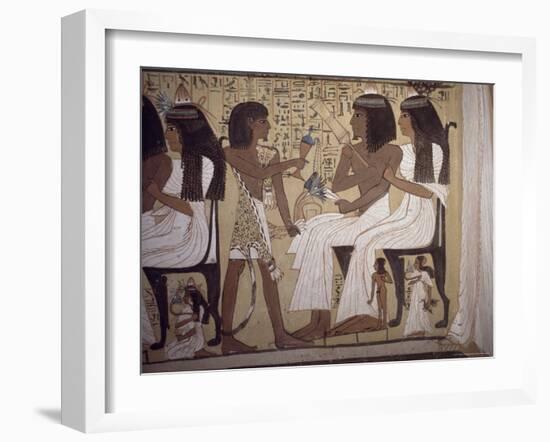 Tomb of Sennedjem, Deir El Medina, Thebes, Unesco World Heritage Site, Egypt, North Africa, Africa-Richard Ashworth-Framed Photographic Print