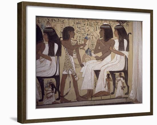 Tomb of Sennedjem, Deir El Medina, Thebes, Unesco World Heritage Site, Egypt, North Africa, Africa-Richard Ashworth-Framed Photographic Print